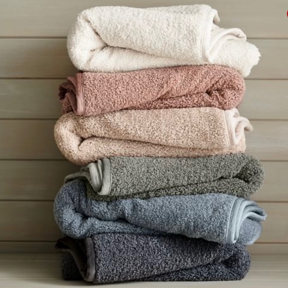 Pottery Barn Cozy Teddy Blanket